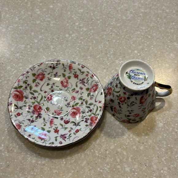 4/$30 Porcelain Demitasse Cups Saucers English Bone China Mix Match Expresso Tea - Picture 9 of 9